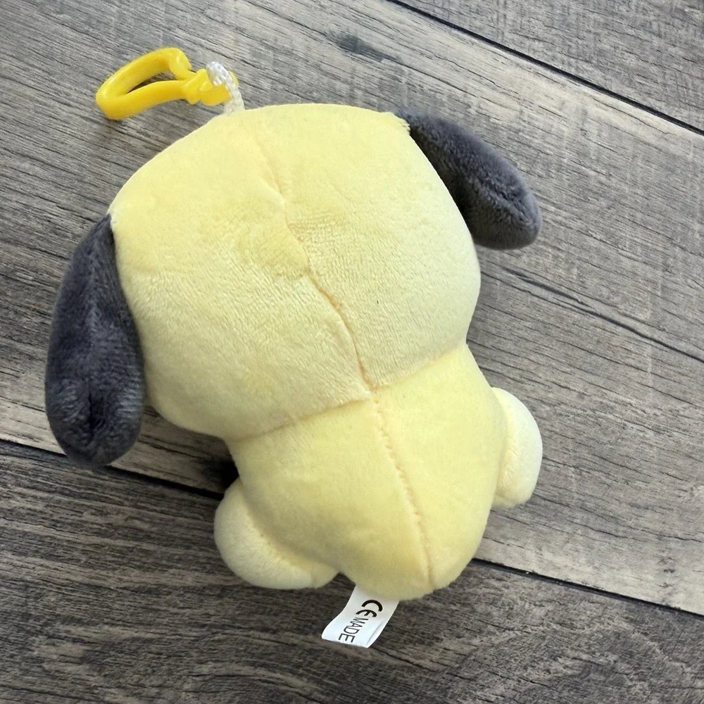 BT21 CHIMMY Little Friends Dog Plush Clip On Keychain Mini K-Pop Bag Charm BTS - Picture 4 of 8